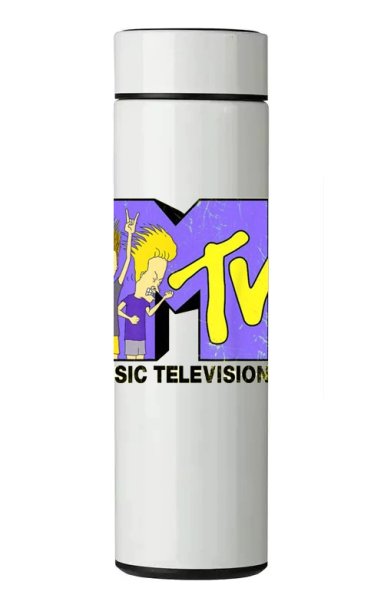 TERMO DIGITAL CON TERMOMETRO - MTV - 450 ML - 1