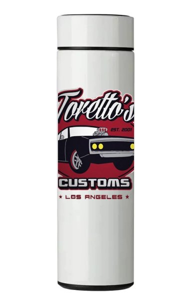 TERMO DIGITAL CON TERMOMETRO - TORETTO´S - 450 ML - 1