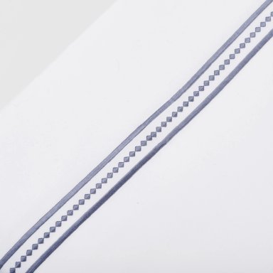 CUBREPLUMON BORDADO DIAMOND DENIM 200H 1,5P NINA HERRERA - 3