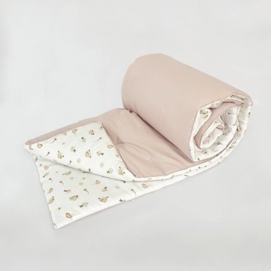 PIECERA NINA HERRERA PIQUE TAZAS 180 X 75 CM ROSA - 3