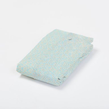 CUBREPLUMON ESTAMPADO LIBERTY AGUA 1,5 PLAZA NINA HERRERA - 1