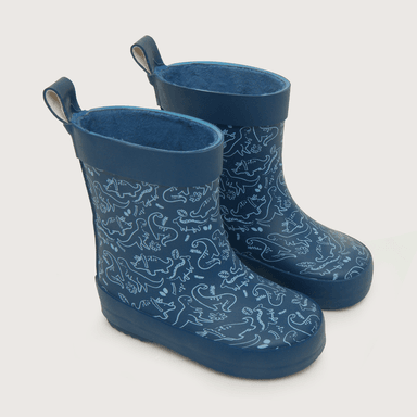 BOTA DE NIÑO DE AGUA ESTAMPADO AZUL (20 A 29) - 1