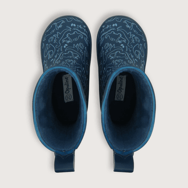BOTA DE NIÑO DE AGUA ESTAMPADO AZUL (20 A 29) - 4