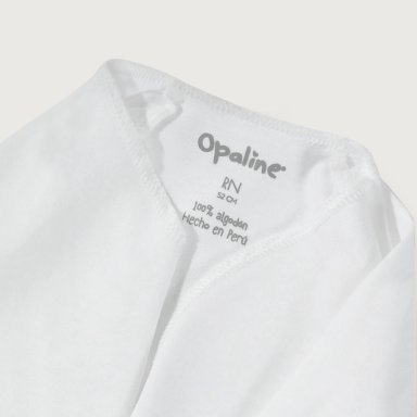 CAMISETA ALGODÓN UNISEX OPALINE BLANCO 39784 - 4