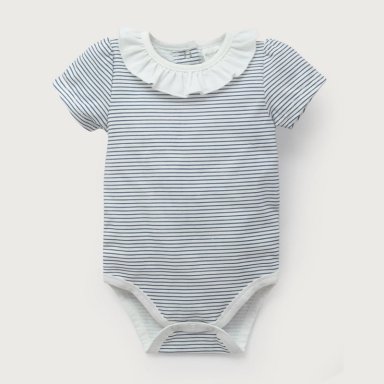 BODY RAYAS BLANCO DE BEBE  NIÑA OPALINE - 2