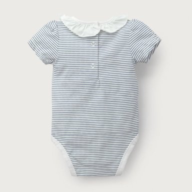 BODY RAYAS BLANCO DE BEBE  NIÑA OPALINE - 3