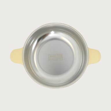 BOWL ANTIDESLIZANTE CON ACERO INOXIDABLE AMARILLO OPALINE - 2