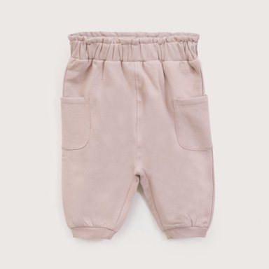 PANTALON BUZO BEBE NIÑA LILA OPALINE - 2