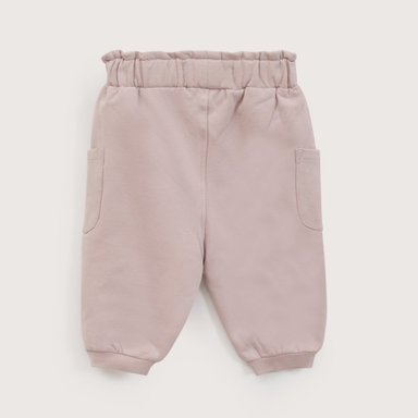 PANTALON BUZO BEBE NIÑA LILA OPALINE - 3