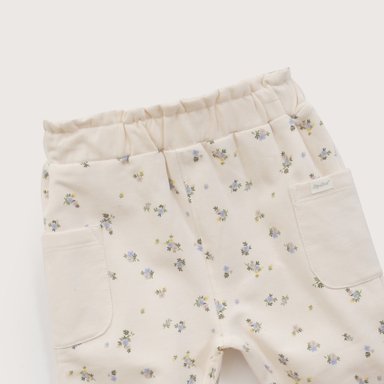 PANTALON BUZO BEBE NIÑA CREMA OPALINE - 4