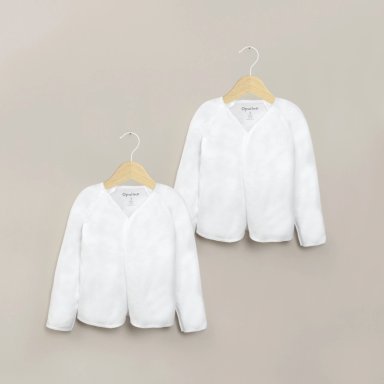 CAMISETA GUANTE BLANCO AJUAR  BEBE  UNISEX - 1
