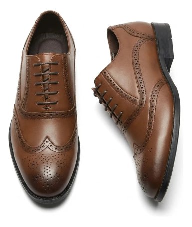 ZAPATO HOMBRE OXFORD CAFE  ELEGANTE VESTIR 7439 - 6