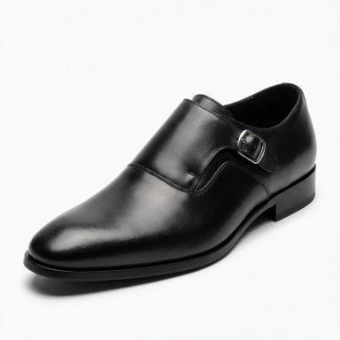 ZAPATO DE VESTIR NEGRO HOMBRE CON HEBILLA 7420 - 2