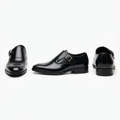 ZAPATO DE VESTIR NEGRO HOMBRE CON HEBILLA 7420 - 8