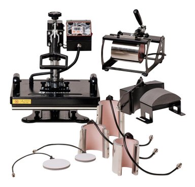 MAQUINA ESTAMPADORA 8EN1 SUBLIMACION PLANCHA POLERAS TAZONES - 1