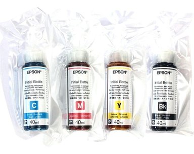 TINTA EPSON ORIGINAL PACK 4 COLORES L120 L200 L210 L355 L455 - 5