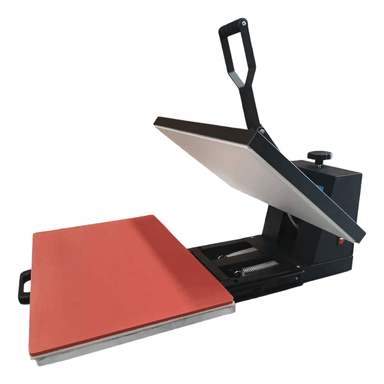 MAQUINA ESTAMPADORA SUBLIMADORA PLANA 40X60 BANDEJA DESLIZABLE POLERAS POLERONES - 1