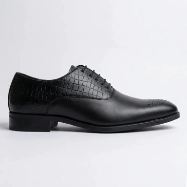 ZAPATO NEGRO DE VESTIR HOMBRE EJECUTIVO 7419 - 2