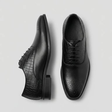 ZAPATO NEGRO DE VESTIR HOMBRE EJECUTIVO 7419 - 7