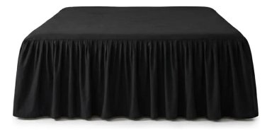FALDON DE CAMA PREMIUN 2 PLAZAS (QUEEN) NEGRO - 1