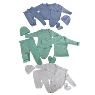 PACK 3 AJUAR BEBÉ (NIÑO). 15 UNIDADES - 1