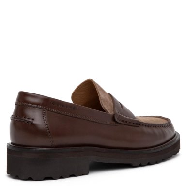 PANTUFLA DE CUERO HOMBRE GUANTE NEGRO PANTUFLAS - 5