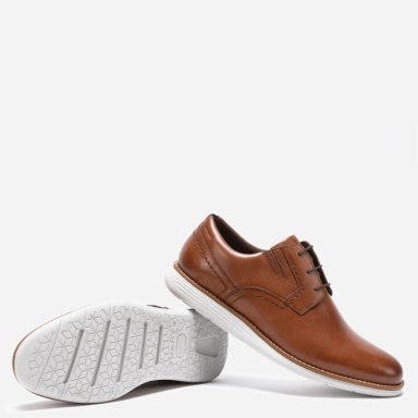 ZAPATO DE CUERO HOMBRE GUANTE CAMEL CAMBRIDGE - 3