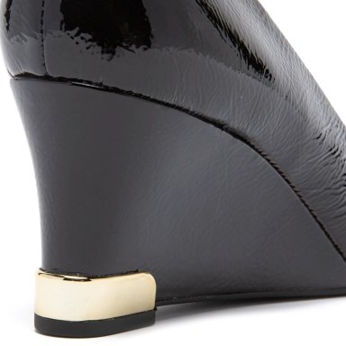 ZAPATO DE CUERO MUJER GACEL NEGRO CLARICE - 4