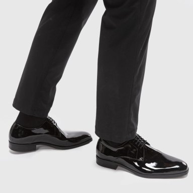 ZAPATO DE CUERO HOMBRE GUANTE NEGRO PERUGIA - 2