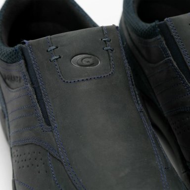ZAPATO DE CUERO HOMBRE GUANTE AZUL VANCOUVER - 4