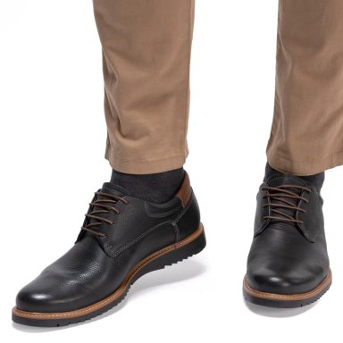 ZAPATO DE CUERO HOMBRE GUANTE MARINO NANTES - 2