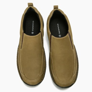 ZAPATO DE CUERO HOMBRE GUANTE CAFE  DORTMUND - 3