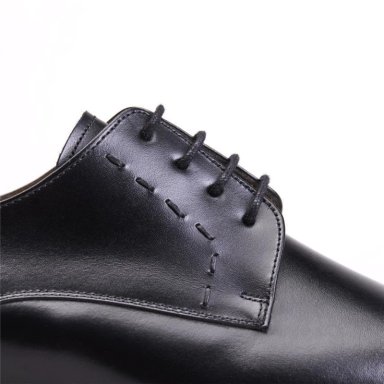 ZAPATO DE CUERO HOMBRE GUANTE NEGRO SUELA PRESIDENT - 3