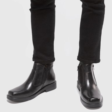 BOTIN DE CUERO HOMBRE GUANTE NEGRO PERFECT RE-FLEX - 2
