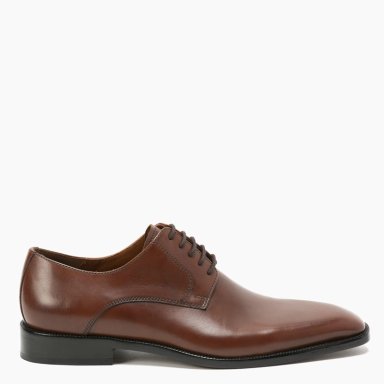 ZAPATO DE CUERO HOMBRE GUANTE BRANDY SUELA - 1