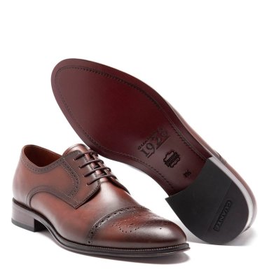 ZAPATO DE CUERO HOMBRE GUANTE MALDO SUELA - 4