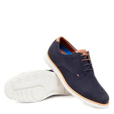ZAPATO DE CUERO HOMBRE GUANTE MARINO PRINCE - 4