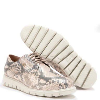 ZAPATO DE CUERO MUJER GACEL NUDE ITATI - 4