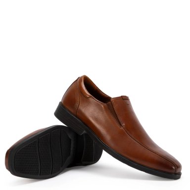 ZAPATO DE CUERO HOMBRE GUANTE DARK CAMEL LIGURIA - 4