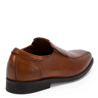 ZAPATO DE CUERO HOMBRE GUANTE DARK CAMEL LIGURIA - 5