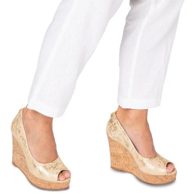 ZAPATO DE CUERO MUJER GACEL PLATEADO PIPPA - 2