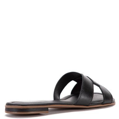 SANDALIAS MUJER GACEL CUERO NEGRO SANDY - 5