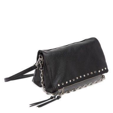 CARTERA MUJER GACEL NEGRO BANDOLERA GRANDE - 1