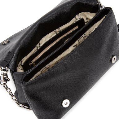CARTERA MUJER GACEL NEGRO BANDOLERA GRANDE - 3