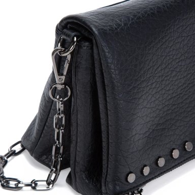 CARTERA MUJER GACEL NEGRO BANDOLERA GRANDE - 4