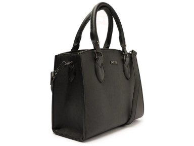 CARTERA MUJER ANACAPRI NEGRO DOS ASAS MEDIANA - 3