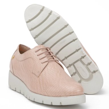 ZAPATO DE CUERO MUJER GACEL NUDE MERCEDES - 4