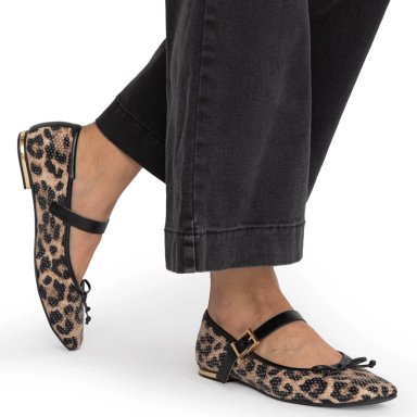 BALLERINA MUJER GACEL LEOPARDO KENA - 2
