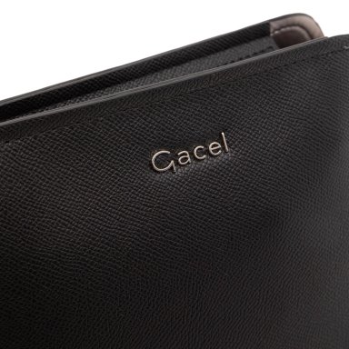 CARTERA MUJER GACEL NEGRO BANDOLERA GRANDE - 5