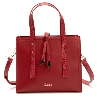 CARTERA MUJER GACEL ROJO DOS ASAS PEQUEÑA - 1